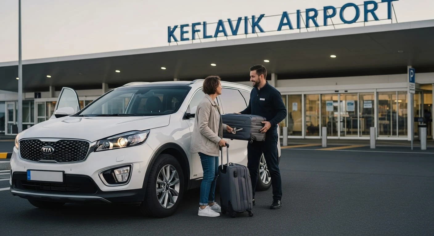 Reykjavik Taxi Cost & Fare to Keflavik Airport _ IceTransfer