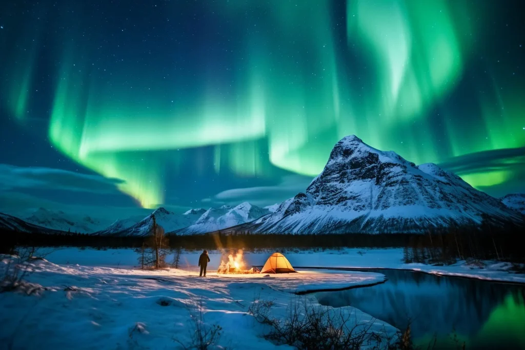 beautiful-landscape-with-aurora-borealis